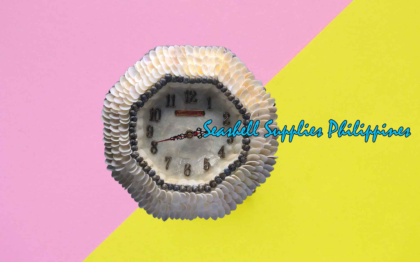 Seashell Wall Clock