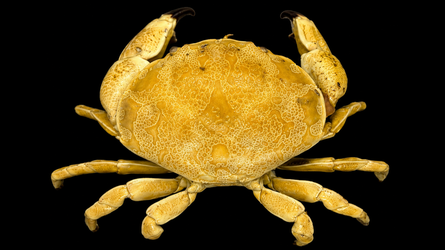 Mud Crab (Platypodia granulosa) | Preserved Crab Specimen | Real Marine Crab