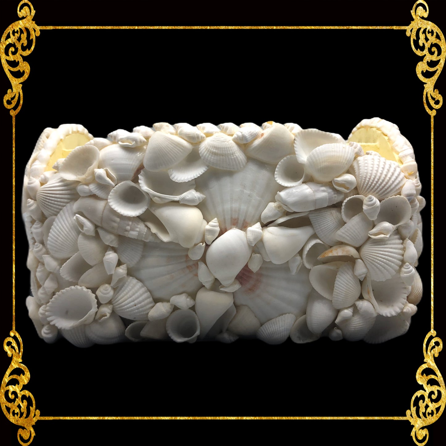 Seashell Phone or Remote Holder Design 3