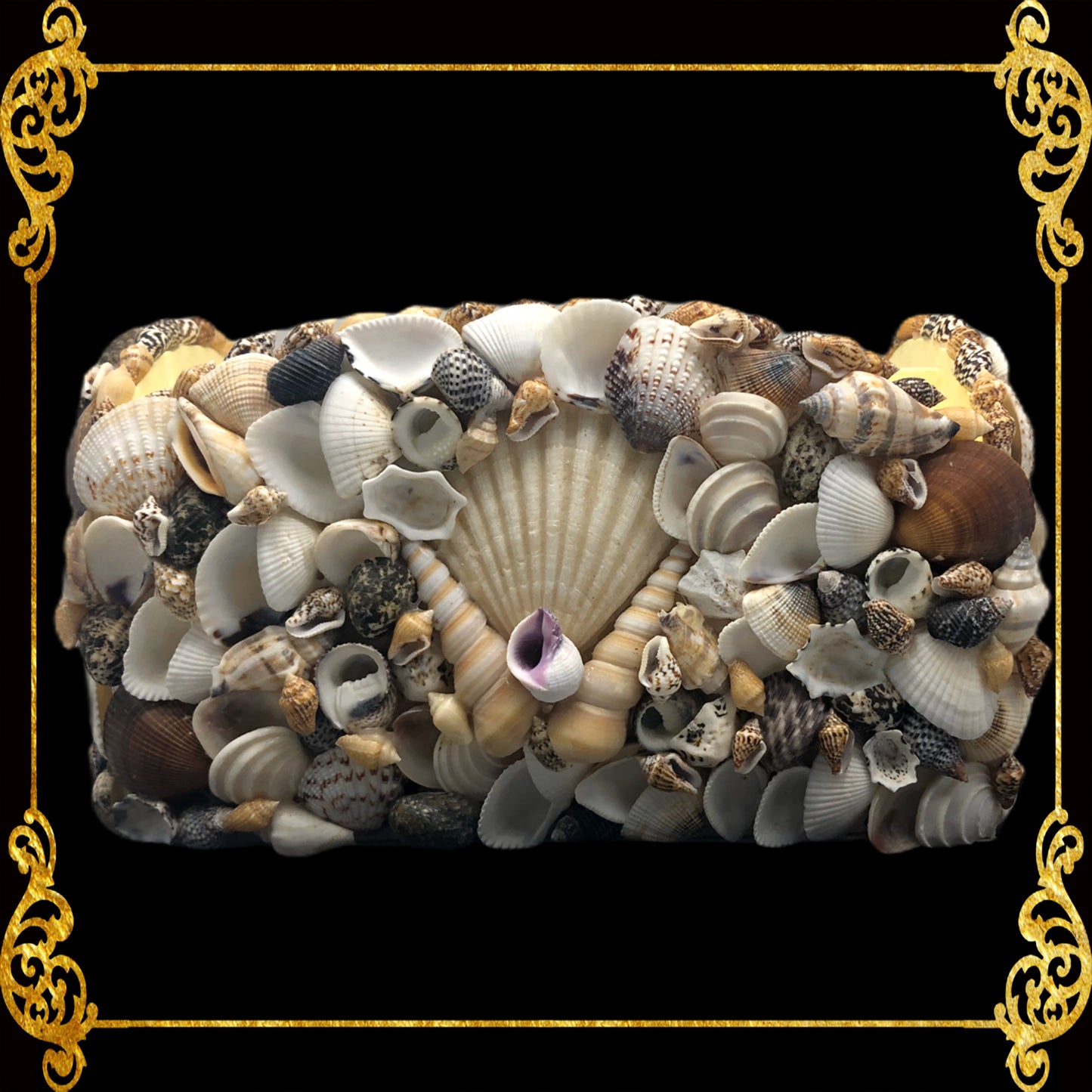 Seashell Phone Holder