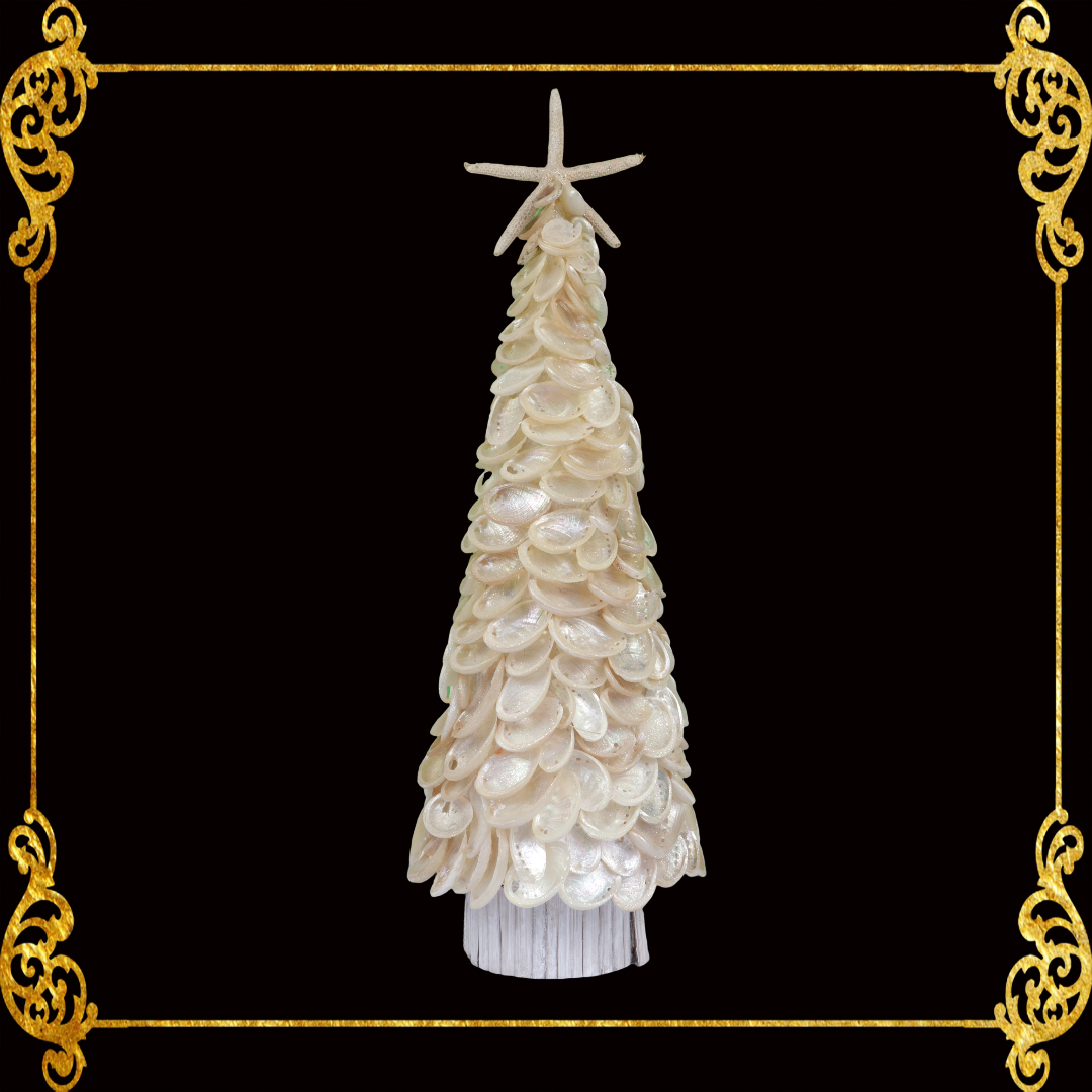 Abalone Shells Christmas Tree | Pearlized