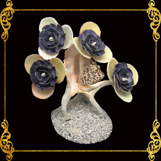 Shell Flower Centerpiece