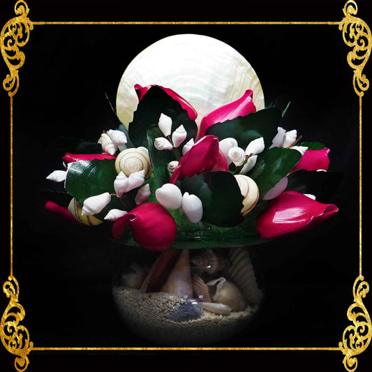 Seashell Flowers | Wedding Decoration | Bathroom Accent Ornament 5