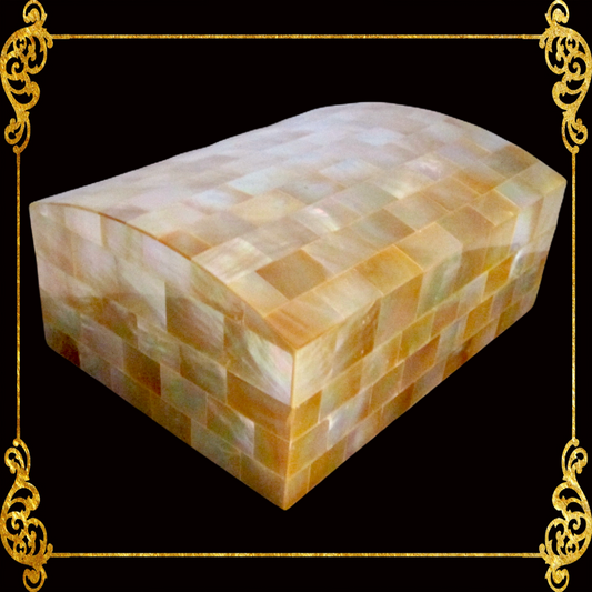 Jewelry Box | Mop Shell | Medium | Curve Top