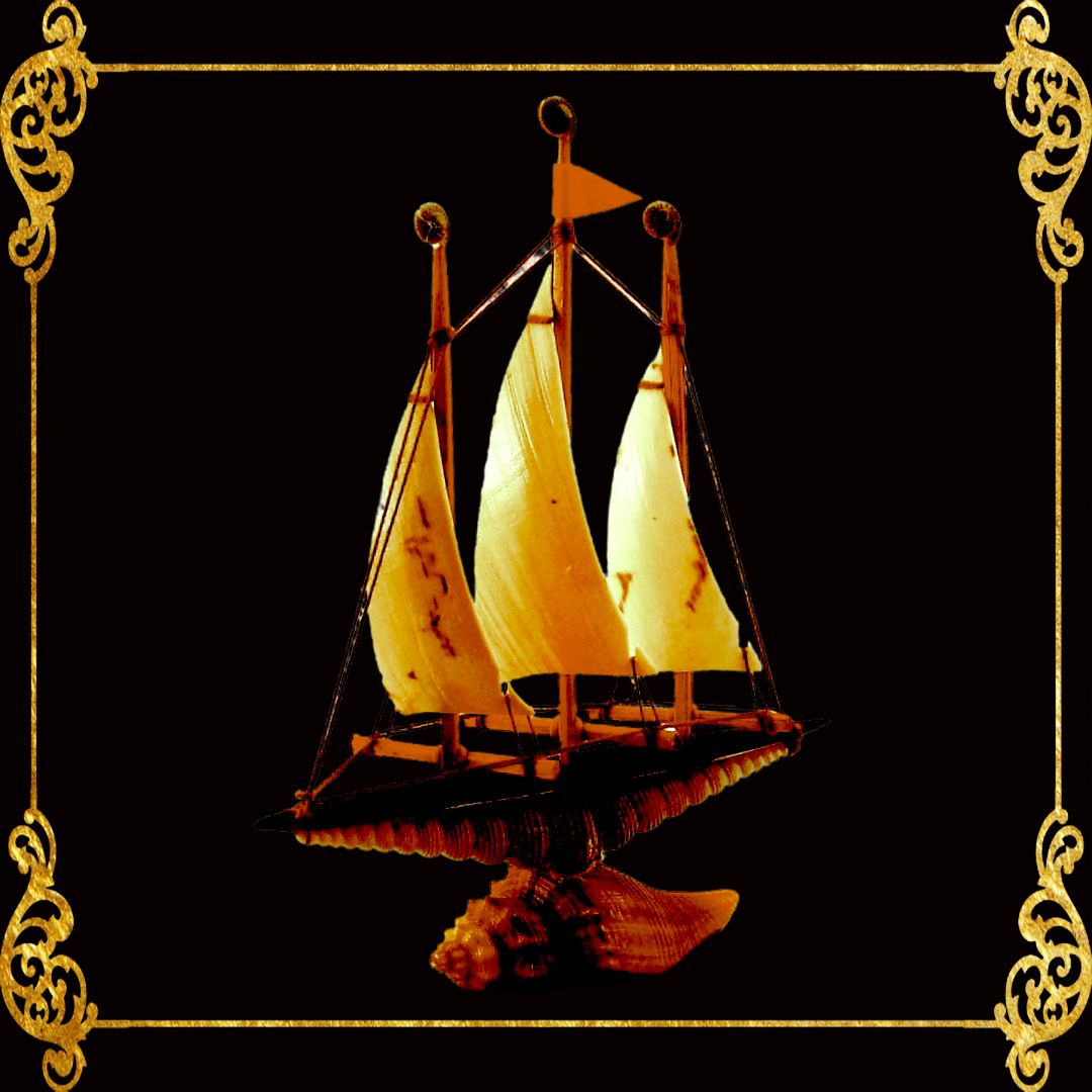 Seashell Boat | Made of Real Melo Shell