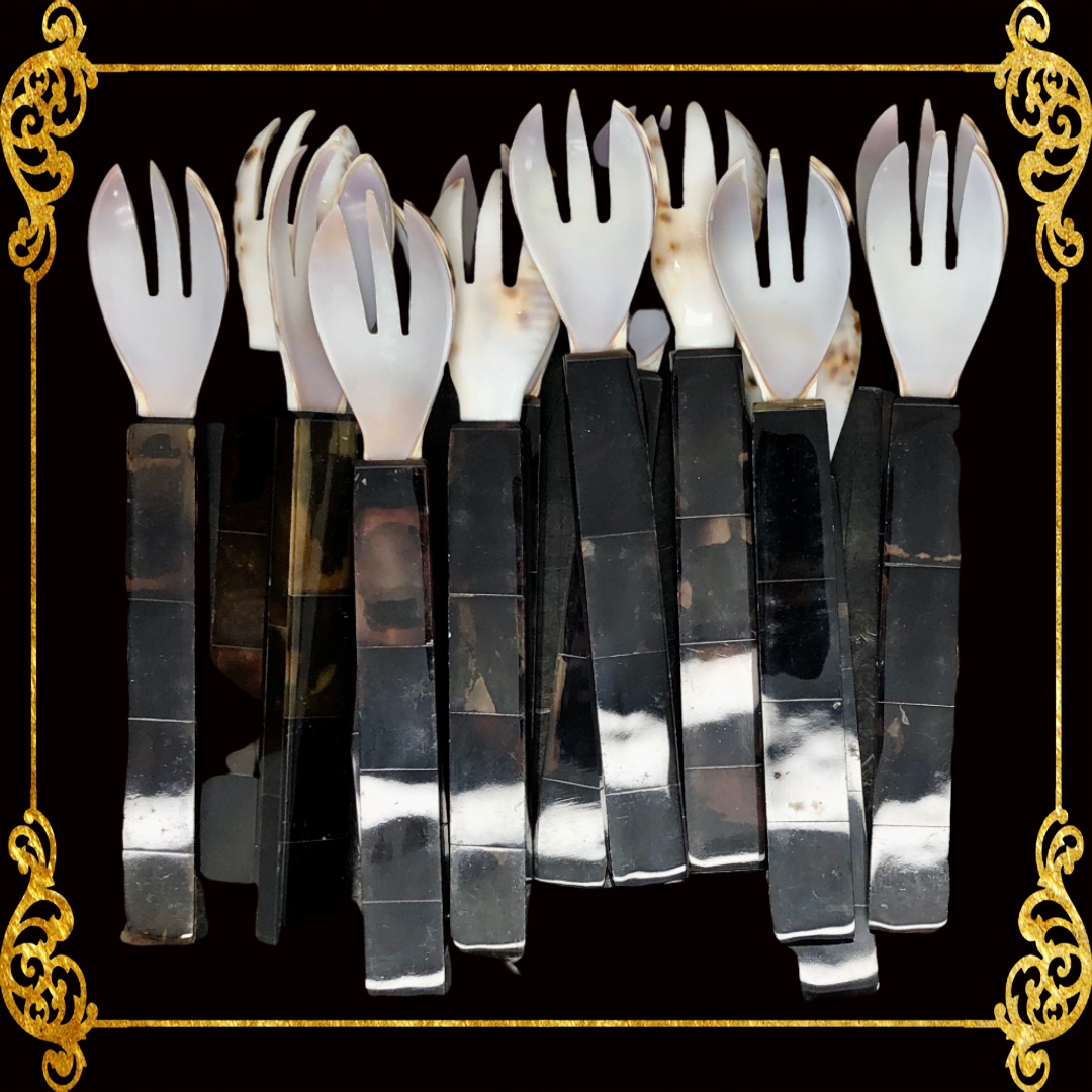 Seashell Spoon and Fork 1