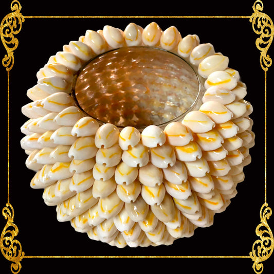 Tealight Glass Holder | Sigay Gold | Wreath