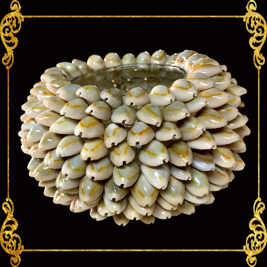 Tealight Glass Holder | Sigay Natural | Wreath