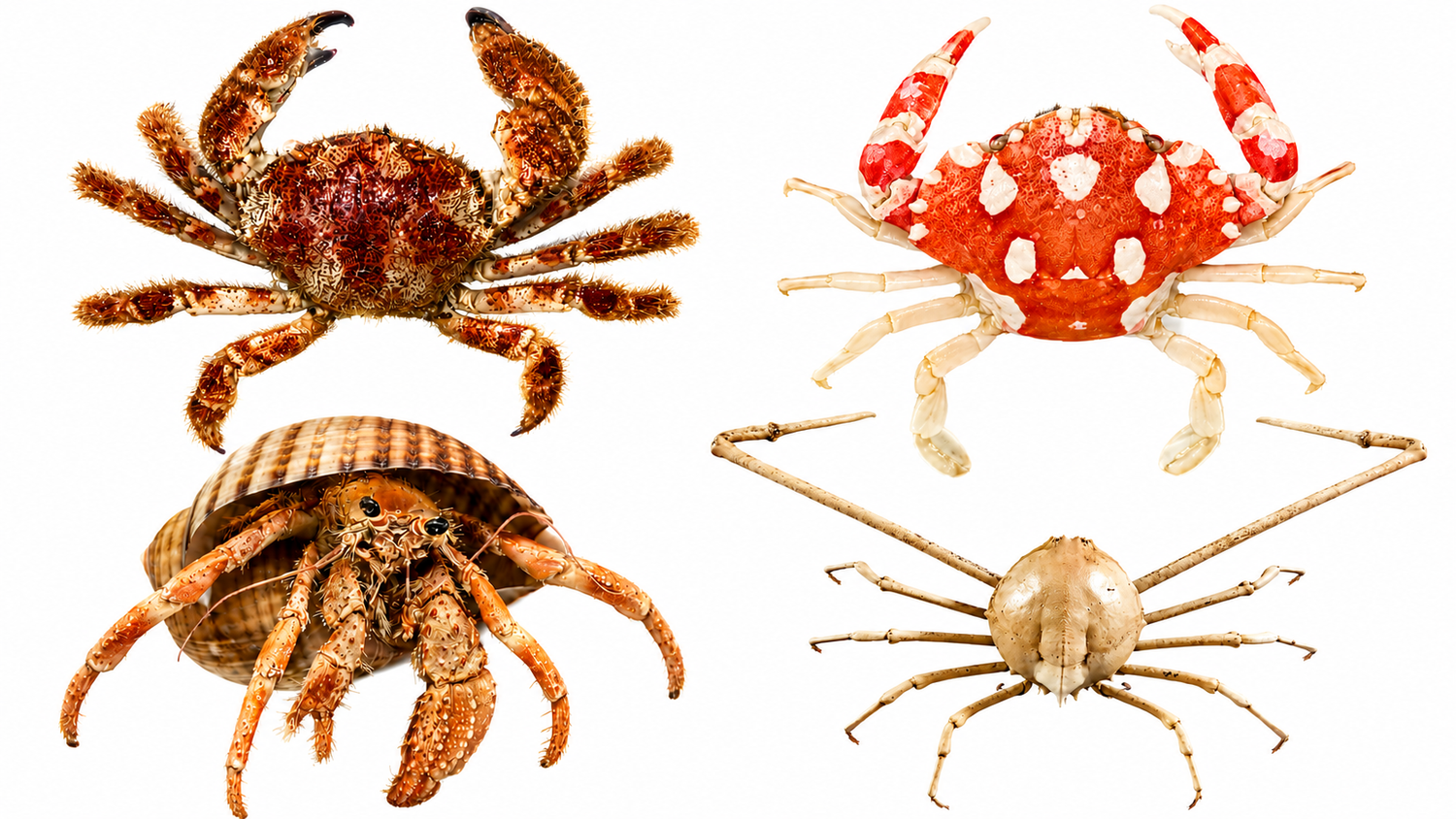 Preserved Crabs