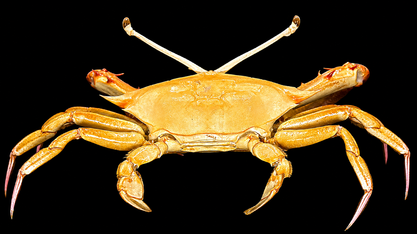 Blunt-tooth Swimming Crab (Callinectes bocourti) | Preserved Crab Specimen | Real Marine Crab