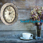 Seashell Oval Wall Clock