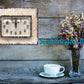 Seashell Wall Clock | White | Rectangle Shape