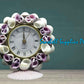 Seashell Table Top Clock
