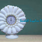 Seashell Table Top Clock