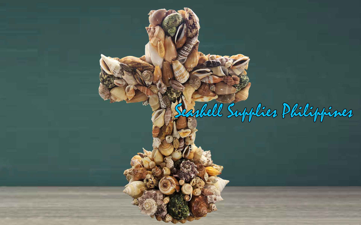 Seashell Crucifix