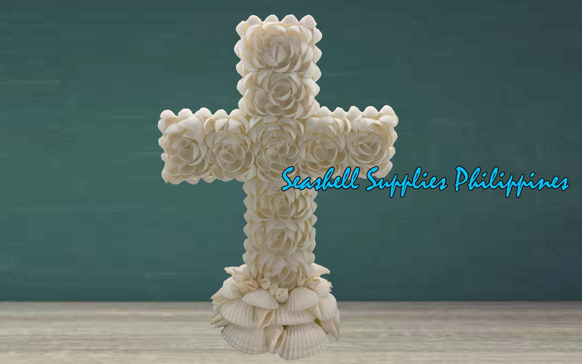 Seashell Crucifix