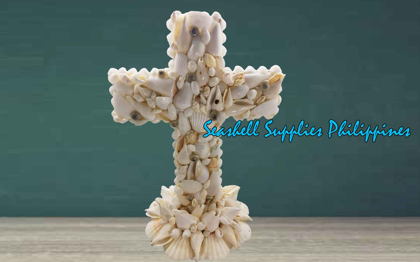 Seashell Crucifix