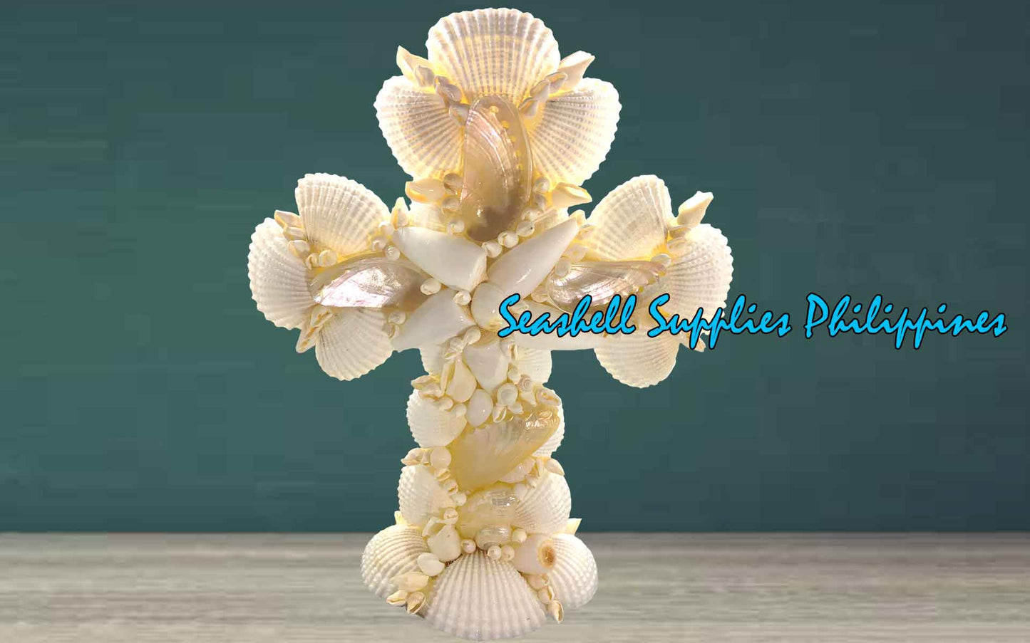 Seashell Crucifix