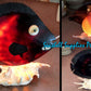 Fish Lamp | Black Maroon With Tonna Galea
