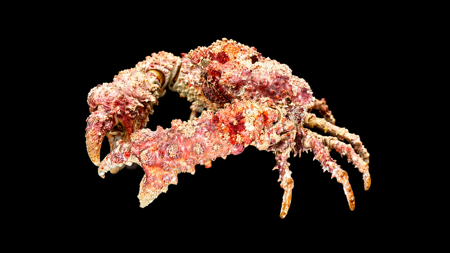 Horrid Elbow Crab (Daldorfia horrida) | Preserved Crab Specimen | Real Elbow Crab
