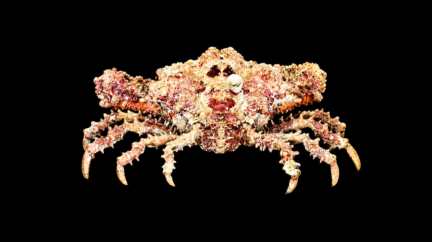 Horrid Elbow Crab (Daldorfia horrida) | Preserved Crab Specimen | Real Elbow Crab