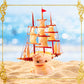 Seashell Boat Lamp | Made of Real Melo Shell