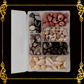 Seashell Bead Set in Rectangle Shape Plastic Organizer