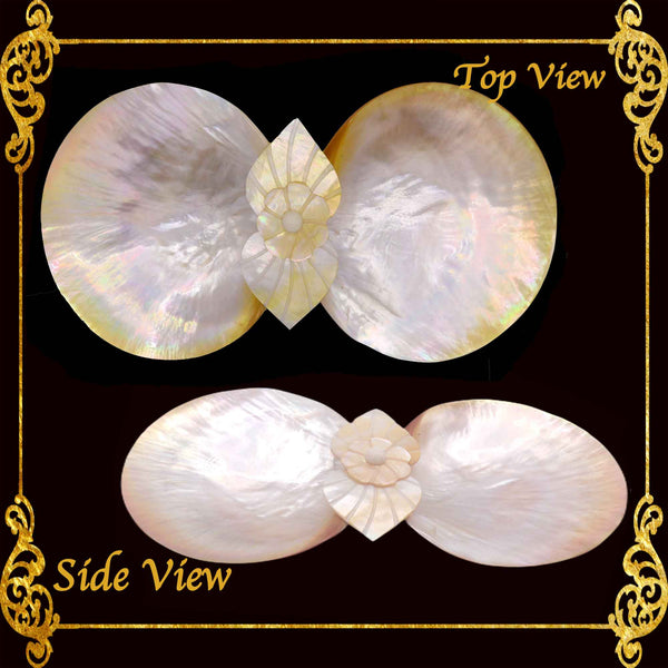 Mother of Pearl Flower Dish & Trinket Tray