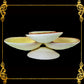 Codakia Tigerina Shell | Four-Shell Elevated Pinch Tray & Trinket Dish C