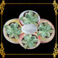 Codakia Tigerina Shell | Four-Shell Elevated Pinch Tray & Trinket Dish C