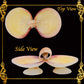 Small Codakia Tigerina Shell | Double Pinch Tray & Trinket Dish