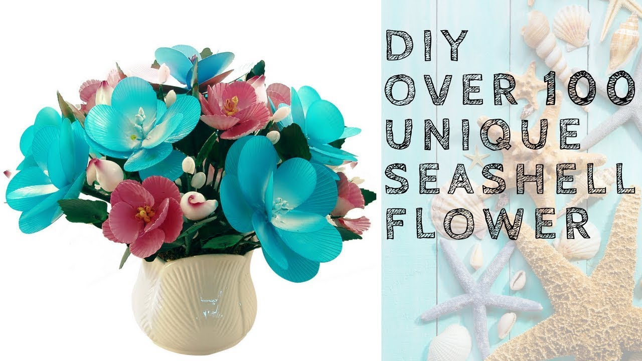 Load video: Seashell Flowers