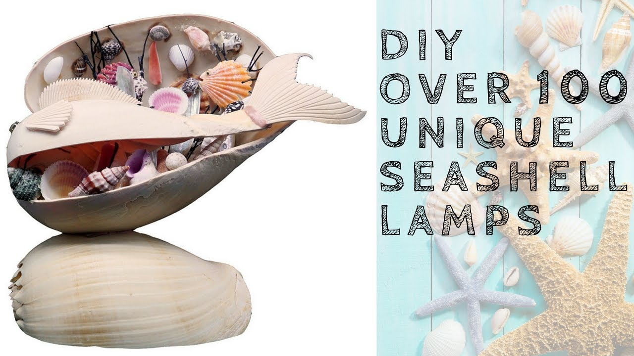Load video: Seashell Lamps