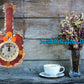 Seashell Guitar Wall Clock