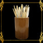 Pickle Picker Fork MOP Seashells with Kamagong Handle