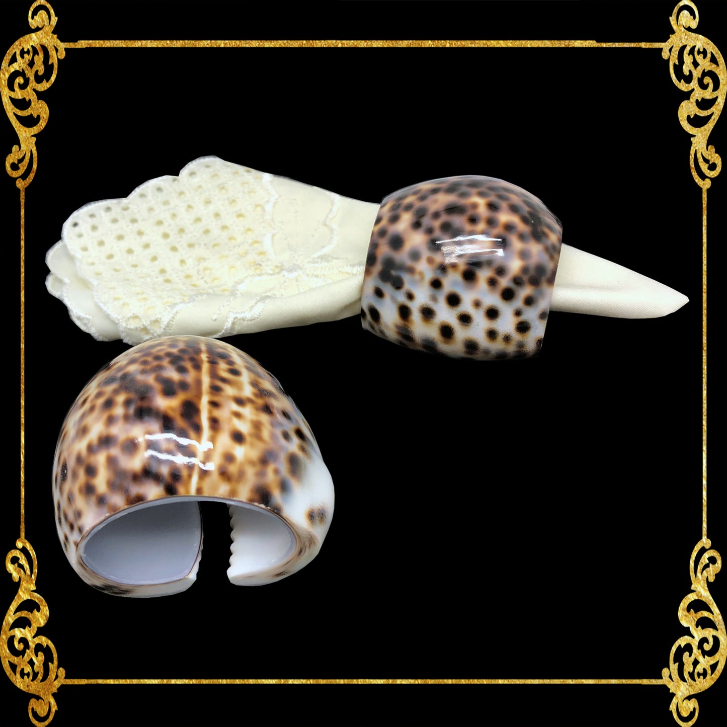 Napkin Ring - Tiger Cowry