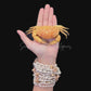 Red Egg Crab (Atergatis integerrimus) | Preserved Crab Specimen | Real Bashful Crab