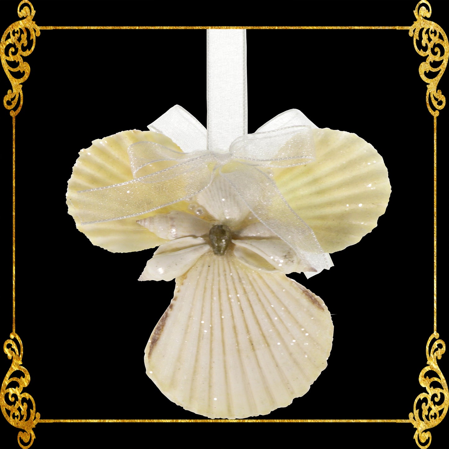 Seashell Angel Hanging Ornament Ideal For Hanging Decoration