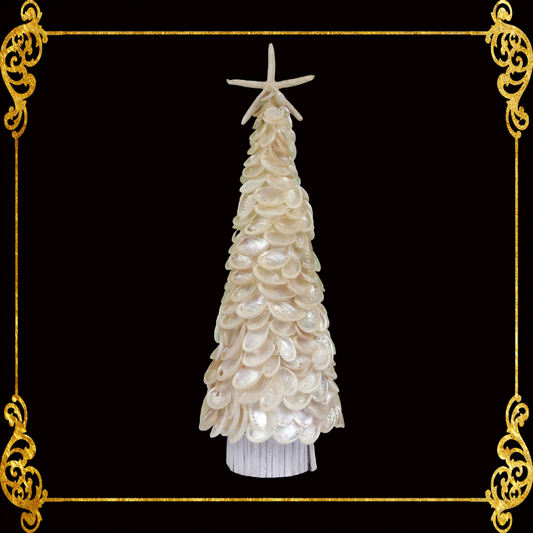 Abalone Shells Christmas Tree | Pearlized