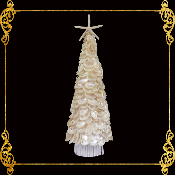 Abalone Shells Christmas Tree | Pearlized