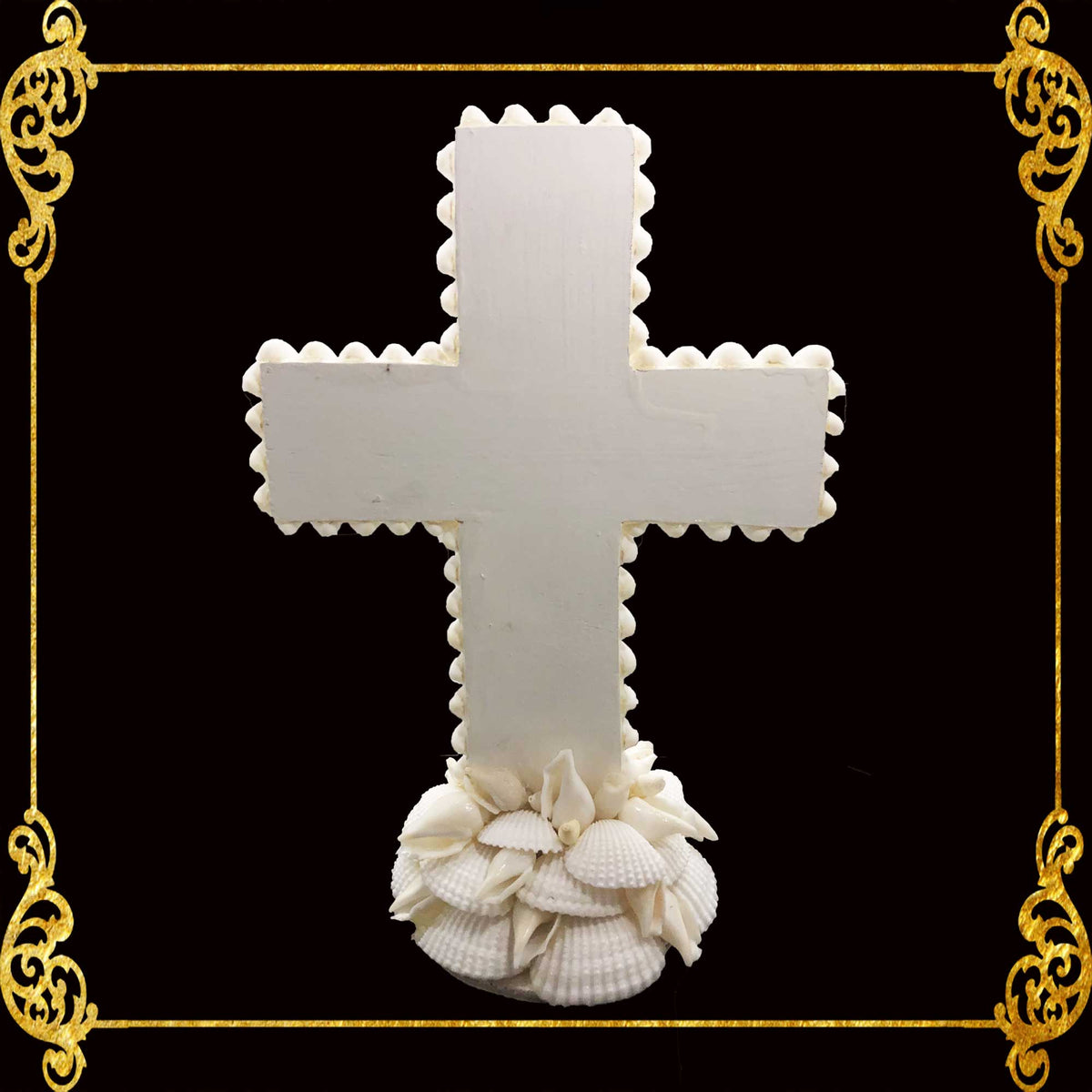 Seashell Crucifix