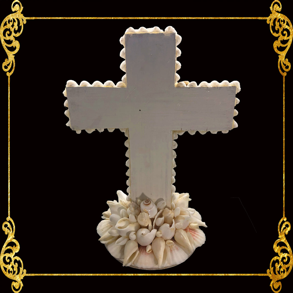 Seashell Crucifix