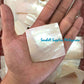 Pearl Clam | White Iridescent | Hyriopsis Schlegelii Shell Square | 2 x 2 Inches