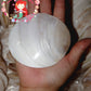 Pearl Clam | White Iridescent | Kabibe Round Polished | 3 .5 Inches