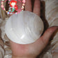 Pearl Clam | White Iridescent | Kabibe Round Polished | 4 Inches