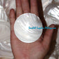 Pearl Clam | White Iridescent | Kabibe Round Polished | 2 .5 Inches