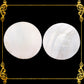 Pearl Clam |  White Iridescent | Hyriopsis Schlegelii Sunburst | 4 Inches