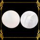 Pearl Clam |  White Iridescent | Hyriopsis Schlegelii Sunburst | 3 Inches