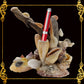 Pen Holder | Seahell with Driftwoods