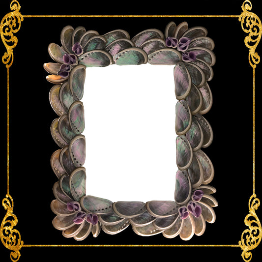 Seashell Mirror Frame | Abalone w/ Cebu Beauty Cut